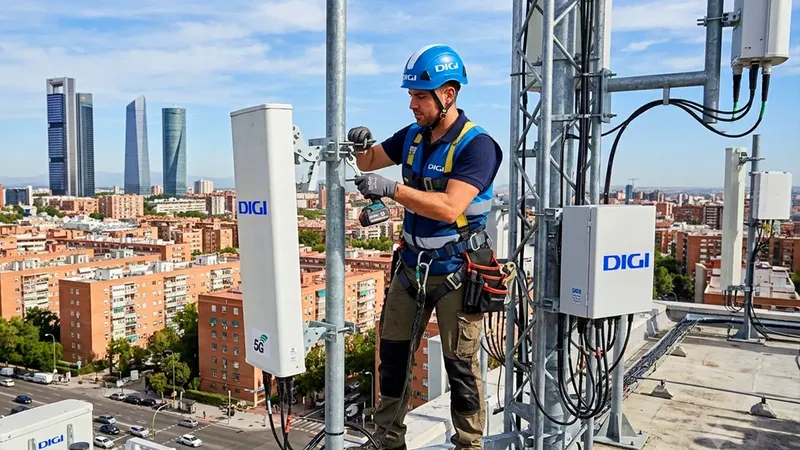 Digi dispara su red móvil propia en pocos meses y ya roza las 1.500 antenas
