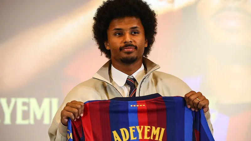 Las mejores frases de Adeyemi en su presentación como jugador del Barcelona