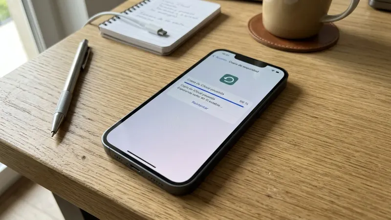 Por qué la copia de seguridad de Google Drive o iCloud se queda pausada al 99%
