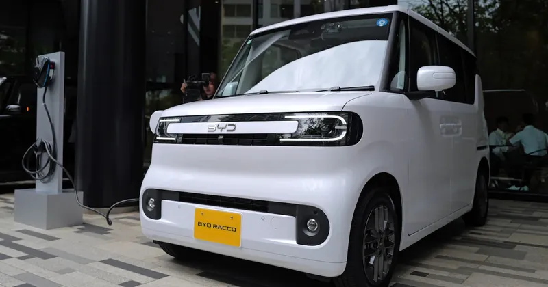 BYD lo intenta donde otros fracasaron con un pequeño vehículo eléctrico diseñado para Japón