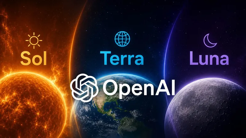 OpenAI lanza ChatGPT Work y deja GPT-5.6 Sol, Terra y luna para todos los usuarios