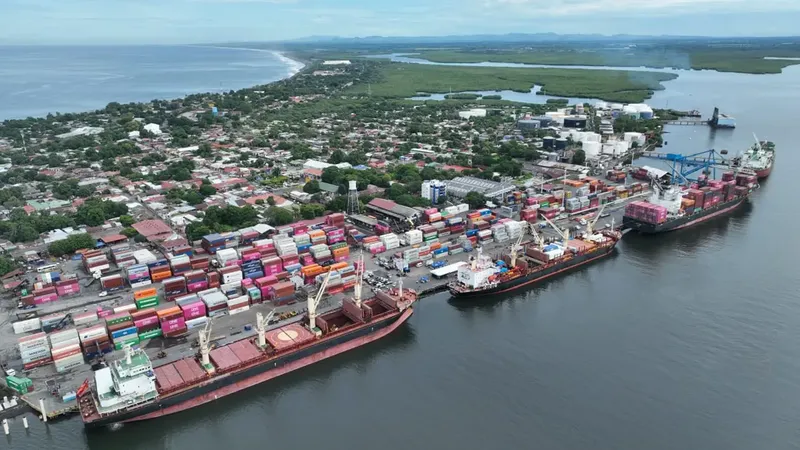 Puerto Corinto concentra mayores importaciones, exportaciones y carga a granel en Nicaragua