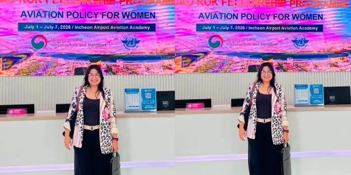 Representante nicaragüense participa en formación internacional de aviación en Corea del Sur