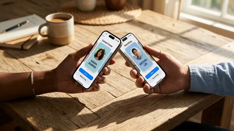 Cómo usar NameDrop en iPhone: guía paso a paso para compartir contactos al instante
