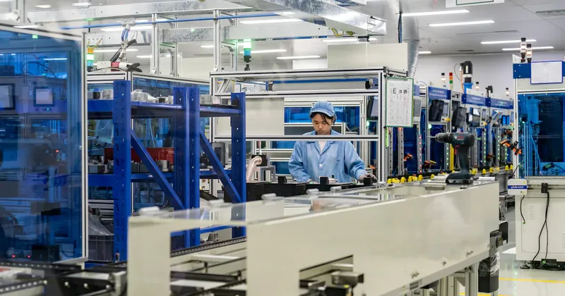 Actividad industrial de China sigue en contracción pese a mejora del PMI