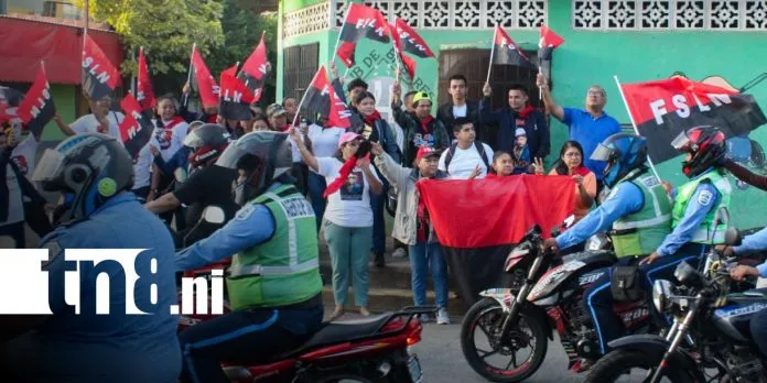 Nicaragua recibe el Julio Victorioso con caravanas y dianas en todo el país