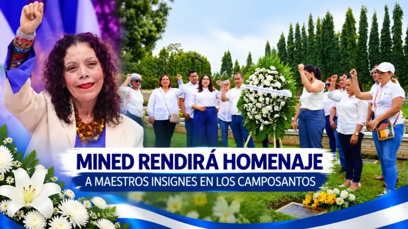 MINED rendirá homenaje a maestros destacados en camposantos de Nicaragua este 1 y 2 de noviembre