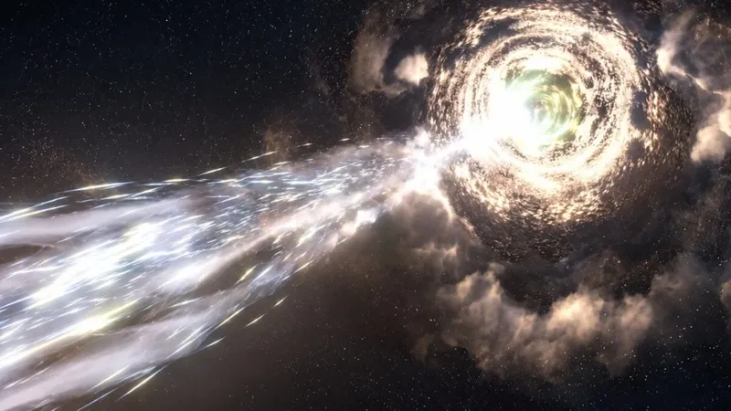 Detectan el blázar de muy alta energía más lejano jamás observado: su luz viajó 8.000 millones de años