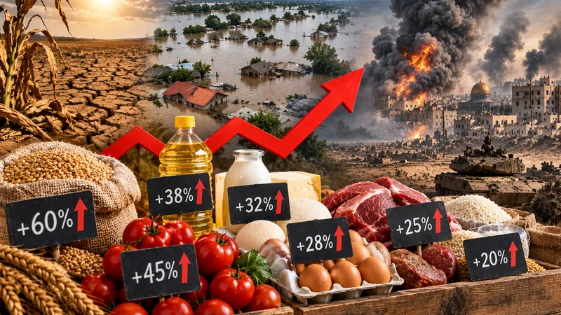Clima y geopolítica: ¿cómo contribuyen estos factores al alza en los precios de los alimentos?