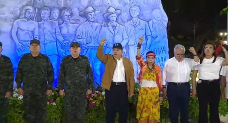 Copresidentes participan en acto por el 131.° aniversario del natalicio de Sandino