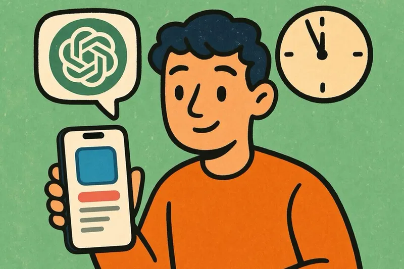 No sé nada de programación y he creado esta app en menos de 10 minutos. Solo con ChatGPT y el iPhone