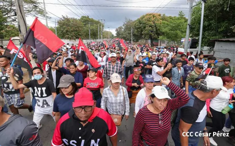 Caminata para conmemorar independencia de la República Bolivariana de Venezuela