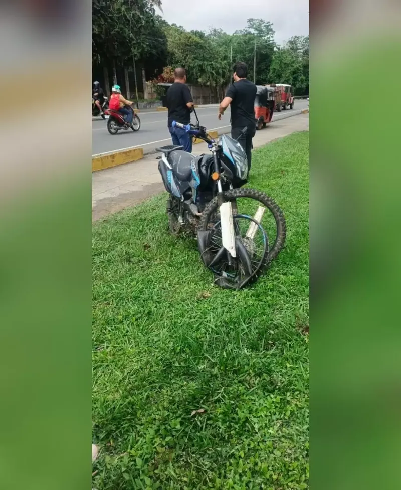 Joven de 26 años queda lesionado tras explotar llanta en Dolores, Carazo