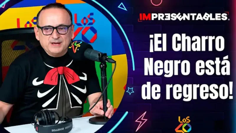 Lalo España y su historia con "La venganza del Charro Negro"
