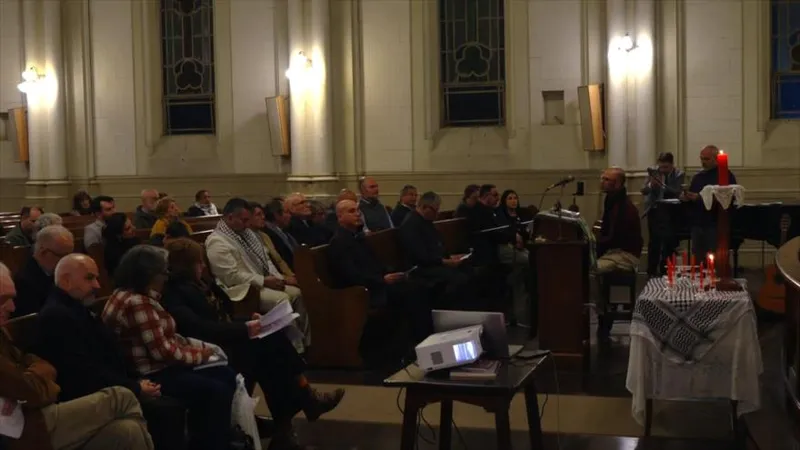Iglesias de Uruguay alzan la voz por Palestina ante la agresión israelí