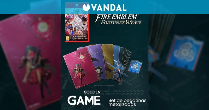 Ya puedes reservar Fire Emblem: Fortune's Weave en GAME, con un set de pegatinas metalizadas exclusivo de regalo