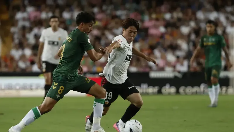 Valencia - Betis, en directo