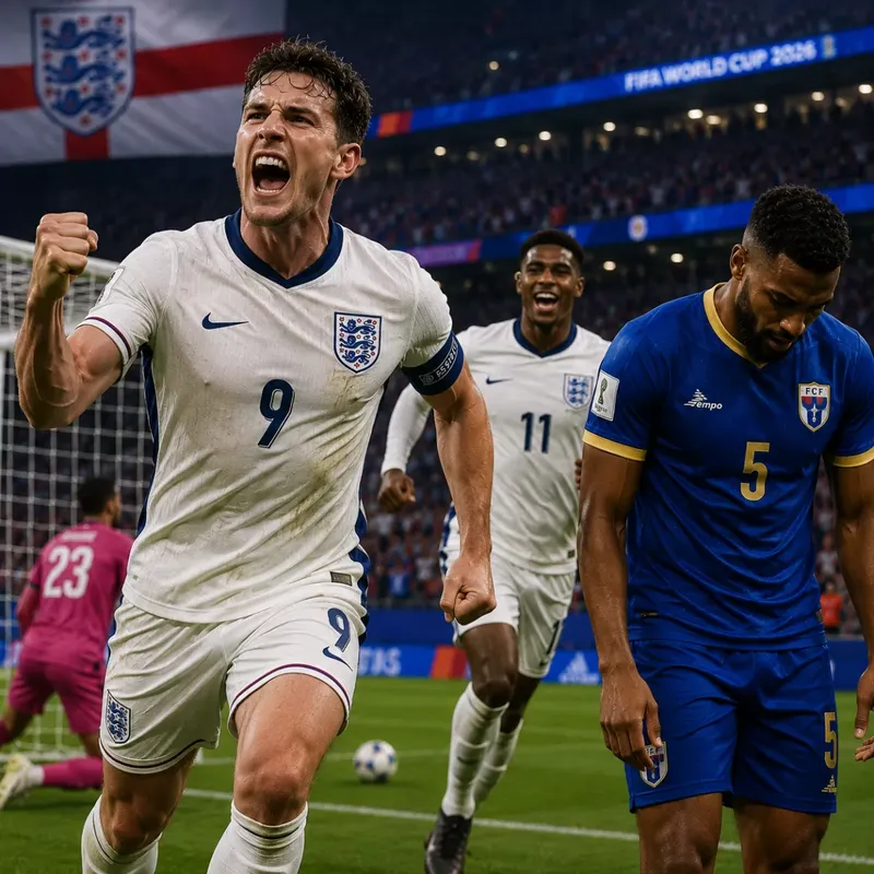 Inglaterra sufre para avanzar a Octavos de Final