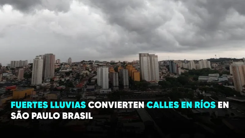 Brasil en estado de alerta por inundaciones tras las intensas lluvias