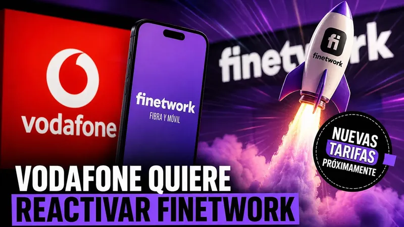 Vodafone reactivará Finetwork y lanzará nuevas tarifas para sus clientes próximamente en plena batalla por la marca