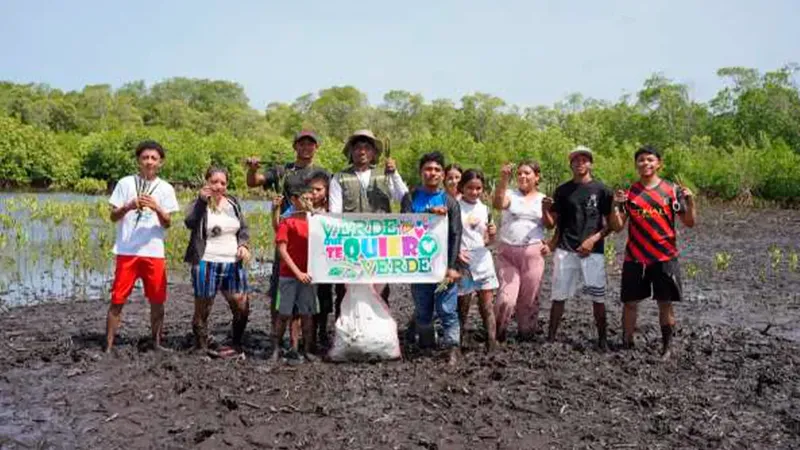 Reserva Natural Isla Juan Venado recibe 3 mil nuevos propágulos de mangle rojo para su conservación