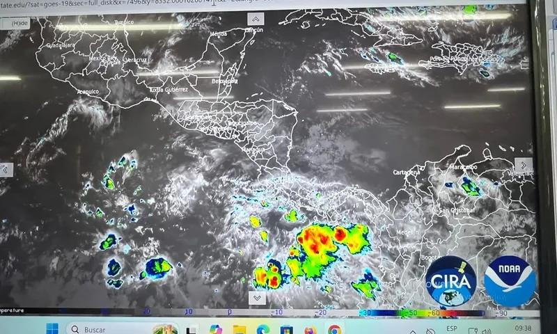 Primera onda tropical llegará a Nicaragua sin generar incidencias climáticas