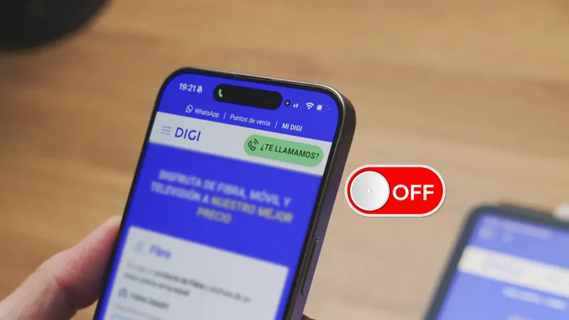 Digi avisa a sus clientes de móvil: hay un ajuste de tu teléfono que debes mirar antes del apagado del 3G