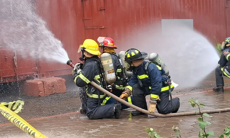Bomberos Unidos se especializan en investigación del origen de incendios