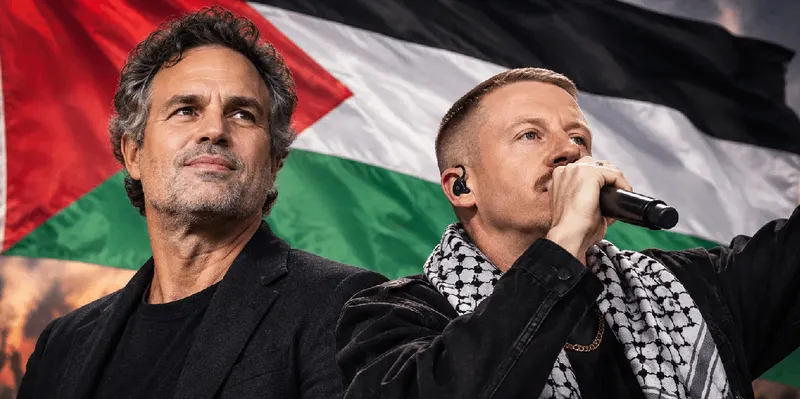 Mark Ruffalo alza la voz por Palestina durante concierto benéfico de Macklemore