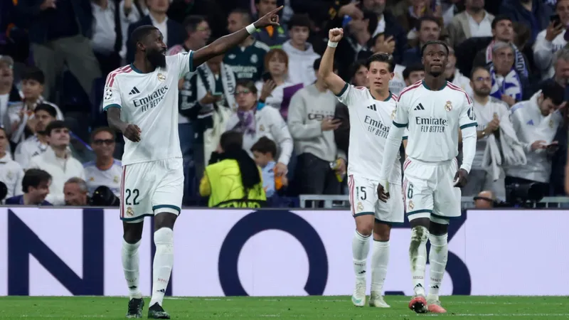 Real Madrid venció a RB Leipzig y mantuvo el paso perfecto en Champions League