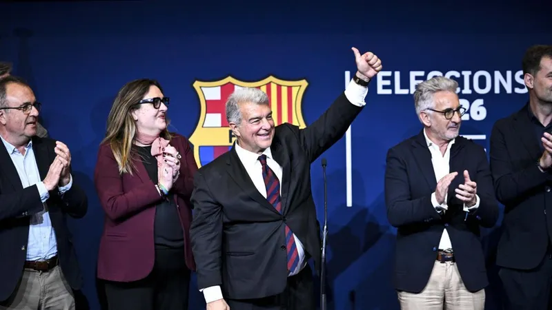 Los cinco retos de Laporta en su tercer mandato al frente del Barça