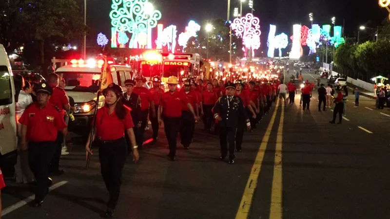 Benemérito Cuerpo de Bomberos celebra 80 años al servicio de los nicaragüenses