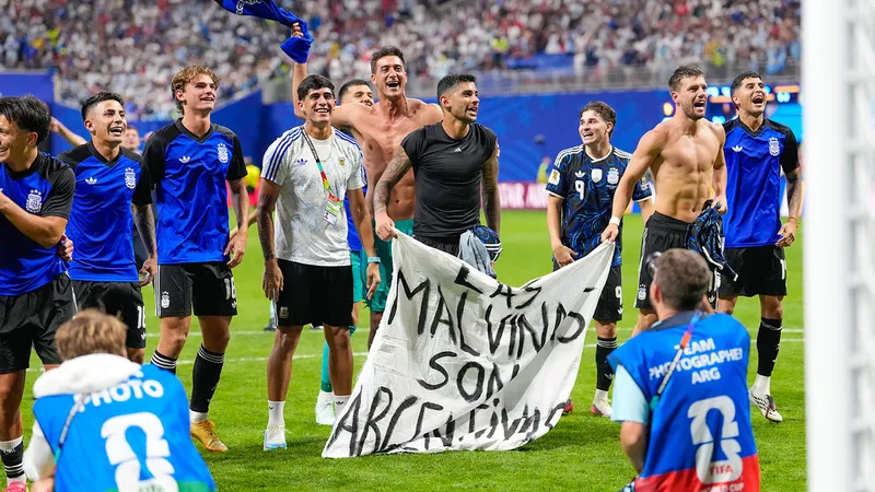 La FIFA toma la decisión sobre si habrá un castigo para Argentina por la pancarta de Malvinas