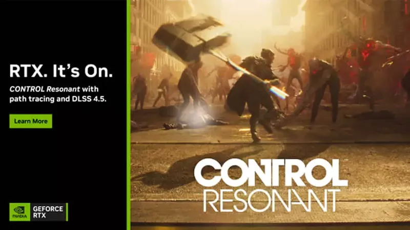 Control Resonant llega con Path Tracing