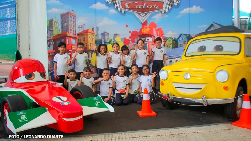 Feria Ganadera Managua 2026 se llena de emoción con la visita de 400 niños al Mundo de Cars
