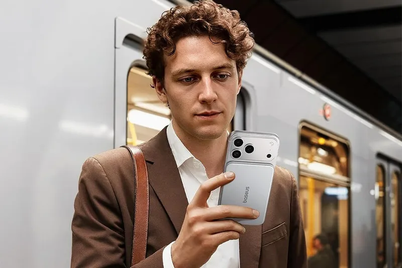 Baseus estrena powerbank ultradelgada con MagSafe: no llega a siete milímetros de grosor y tiene la misma capacidad que la de Xiaomi