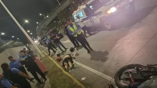 Motociclista muere en accidente de tránsito frente a la Embajada de Estados Unidos en Managua