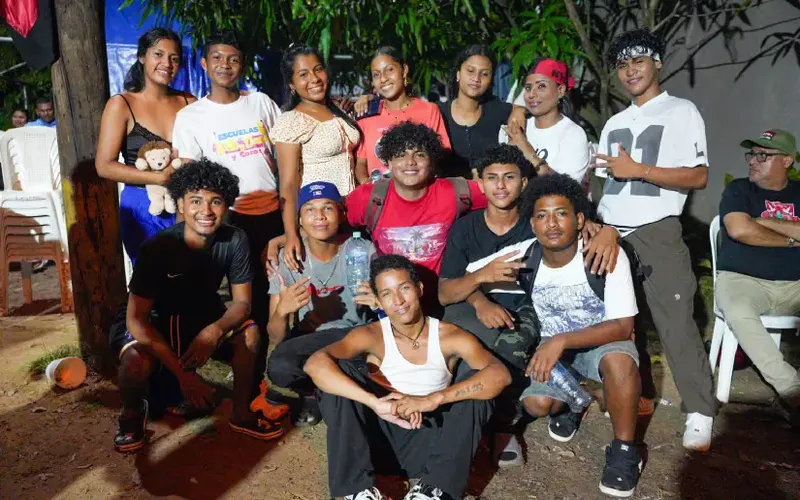 Bilwi recibe el 47/19 con vigilia y alegre diana revolucionaria