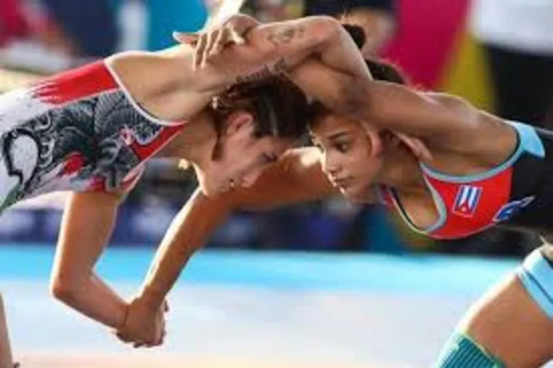 Cubana Laura Herin borda el oro en la lucha femenina centrocaribeña