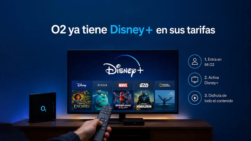 O2 ya tiene Disney+ en sus tarifas y así puedes activarlo en solo unos pasos