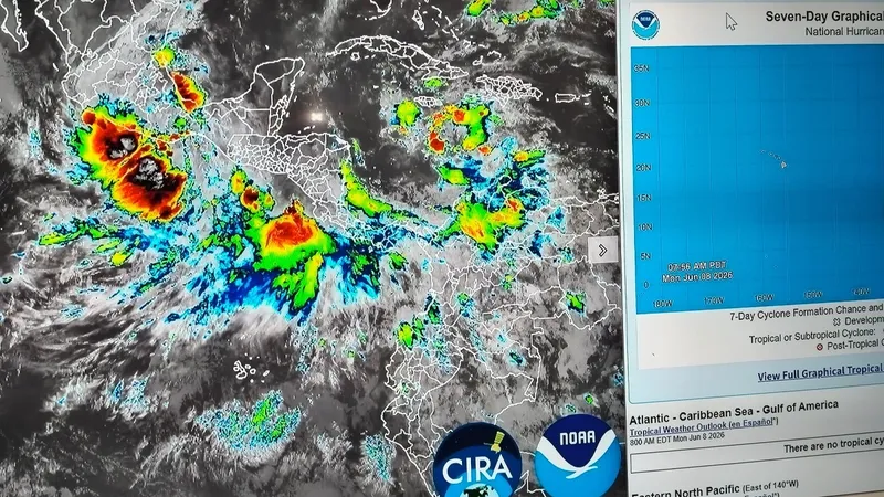 Depresión tropical intensificará las lluvias en Nicaragua en los próximos días