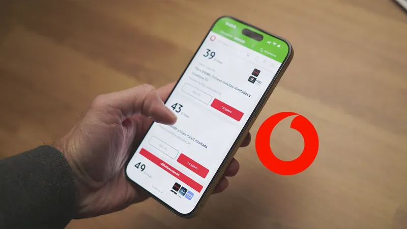 Vodafone tiene más de una oferta que acaba esta semana con fibra, móvil, televisión y hasta streaming: puedes ahorrar para siempre