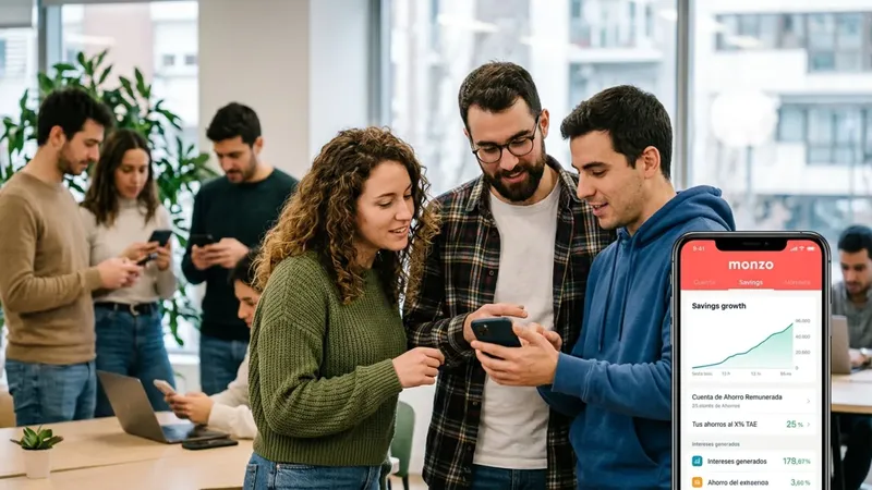 Monzo aterriza oficialmente en España: así quiere competir con Revolut y Trade Republic remunerando tus ahorros