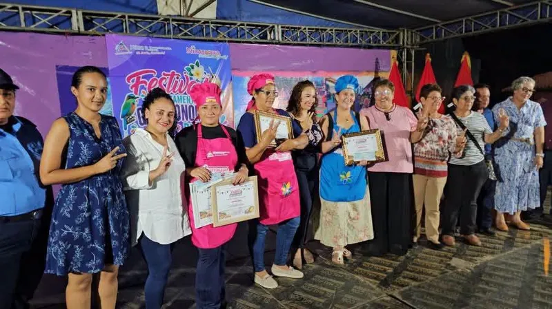 Carazo: María Soledad Obregón ganó el festival gastronómico “Patria Bendita”