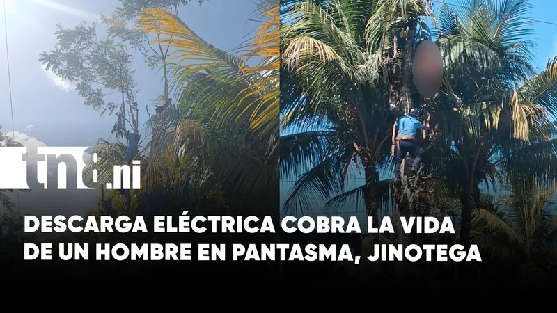 Descarga eléctrica cobra la vida de un hombre en Pantasma, Jinotega