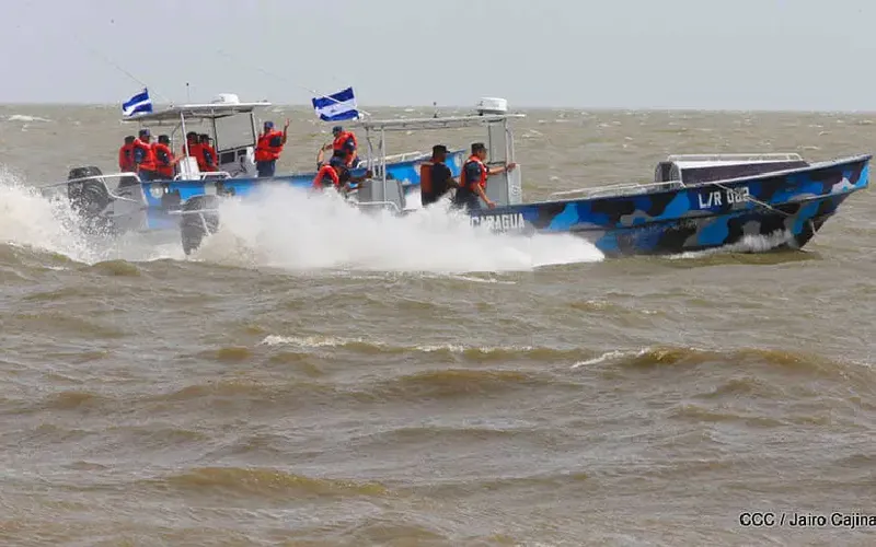 Fuerza Naval del Ejército de Nicaragua celebra 46 años al servicio de la Patria