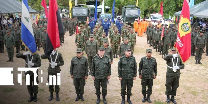 Ejército de Nicaragua oficializa cambio de mando en el Caribe Norte