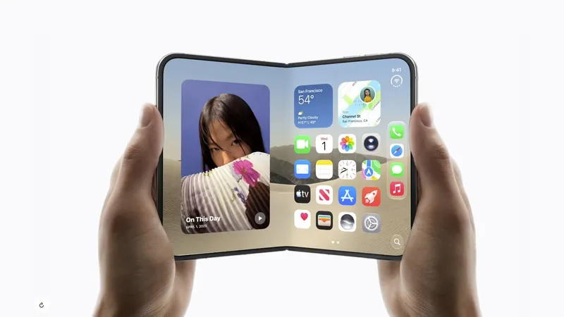 Apple presenta el iPhone Duo, su primer plegable, con pantalla de 7,6 pulgadas y llegada el 23 de octubre