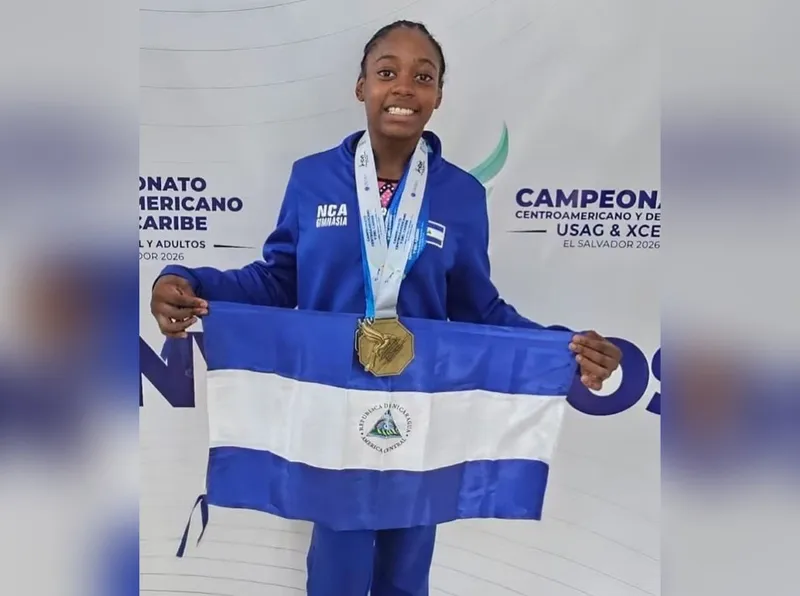 Zara Gibson hace historia: Campeona centroamericana All Around