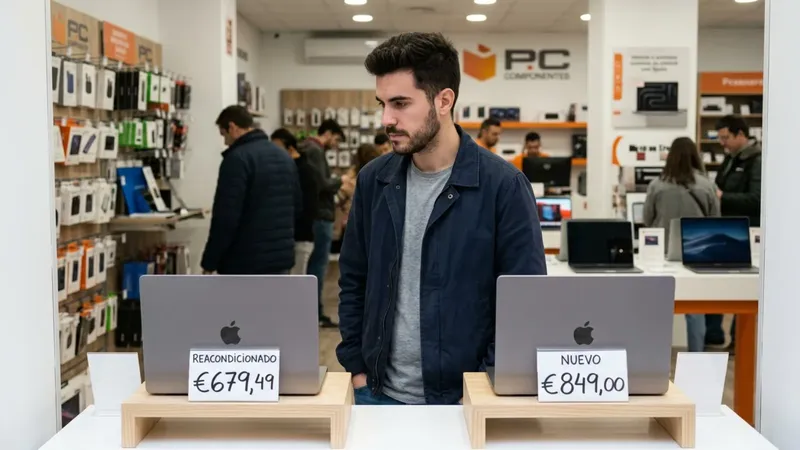 Los MacBook Neo reacondicionados de PcComponentes están a 679,49 euros ¿me compraría uno?